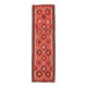 Vintage Orange & Blue Tribal Kilim Runner Rug, 95x320Cm