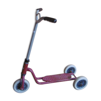 Vintage scooter in red metal - brand judez