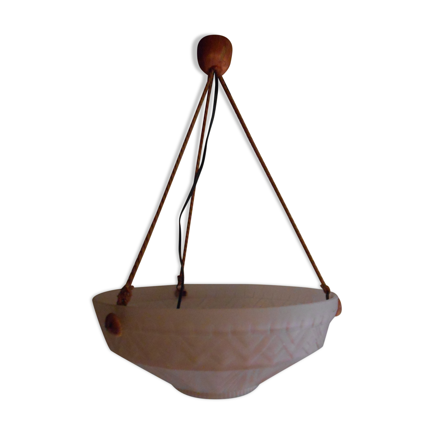 Art deco hanging lamp