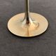 4 Scandinavian brass candle holders