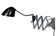 Grey Industrial Scissor Wall Lamp from Elektroinstala, 1960s