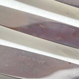 8 Table Knives A. Krupp Italy Vintage