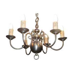 Lustre hollandais 6 branches en