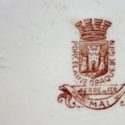 Service part # 1 ironstone Gien May around 1900