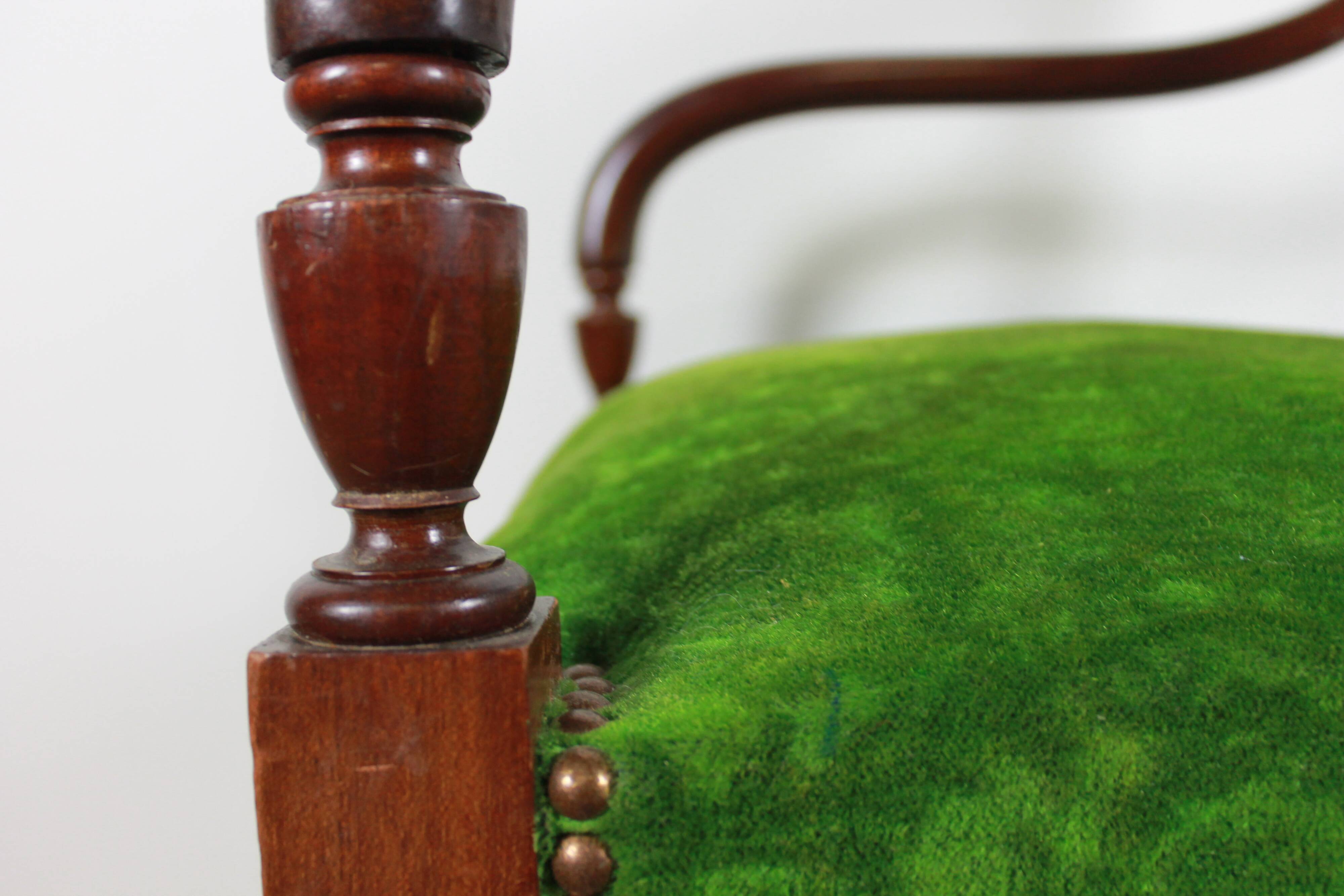 Empire style armchairs