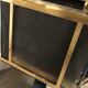 Fauteuil velours & or monoplace