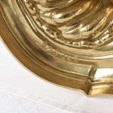 Pair of antique 6-arm bronze candelabras, 19th century