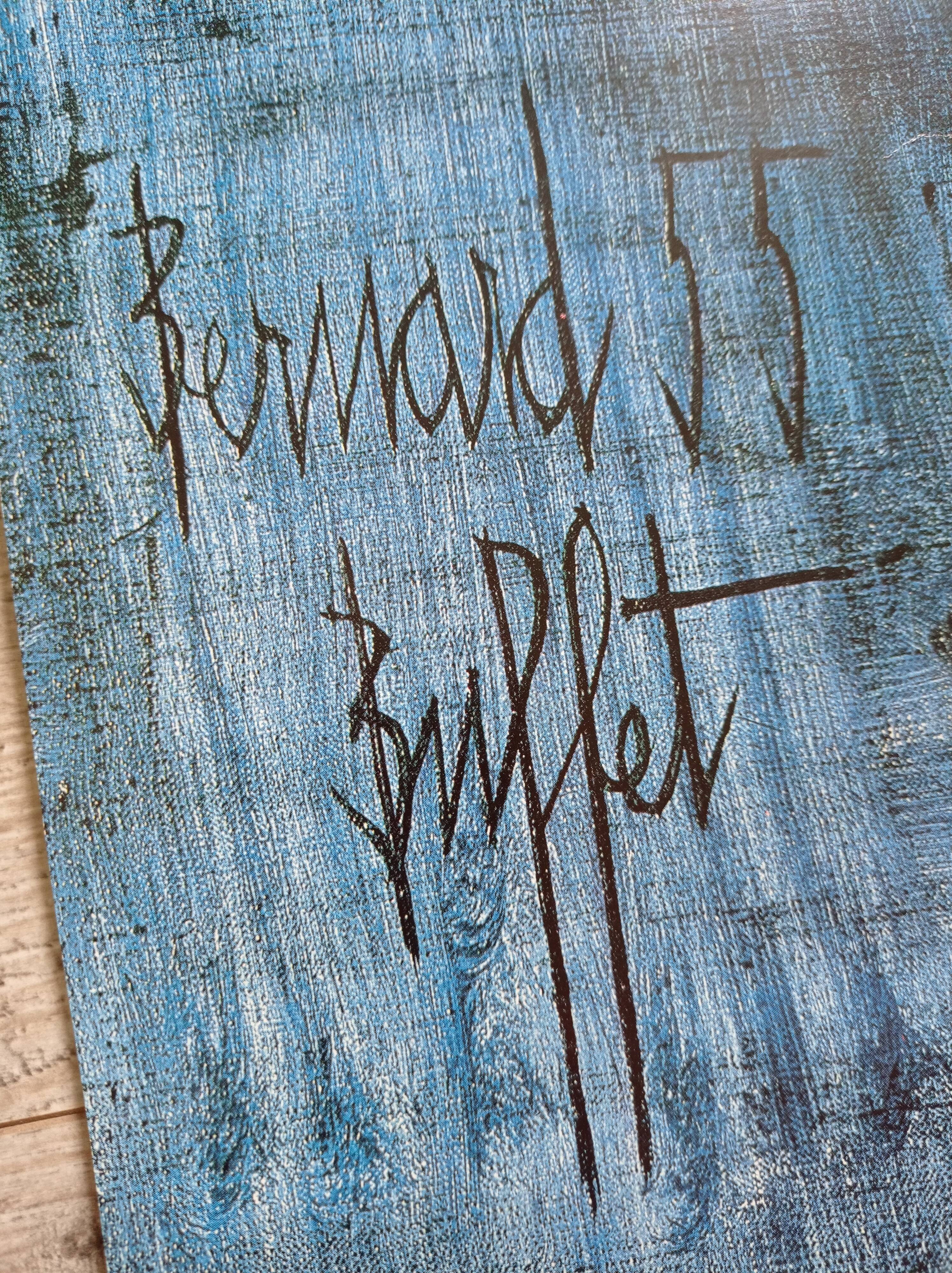 Poster exhibition Bernard Buffet at the Gallery Christiane Vallé 1986