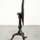 Practical round antique English tilt top table from the 18th century