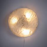 Plafonnier rond vintage allemand par Kaiser Idell, années 1960
