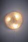 German vintage round ceiling lamp by Kaiser Idell, 1960s