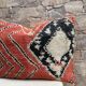 Vintage Berber wool cushion cover: Moroccan Kilim cushion