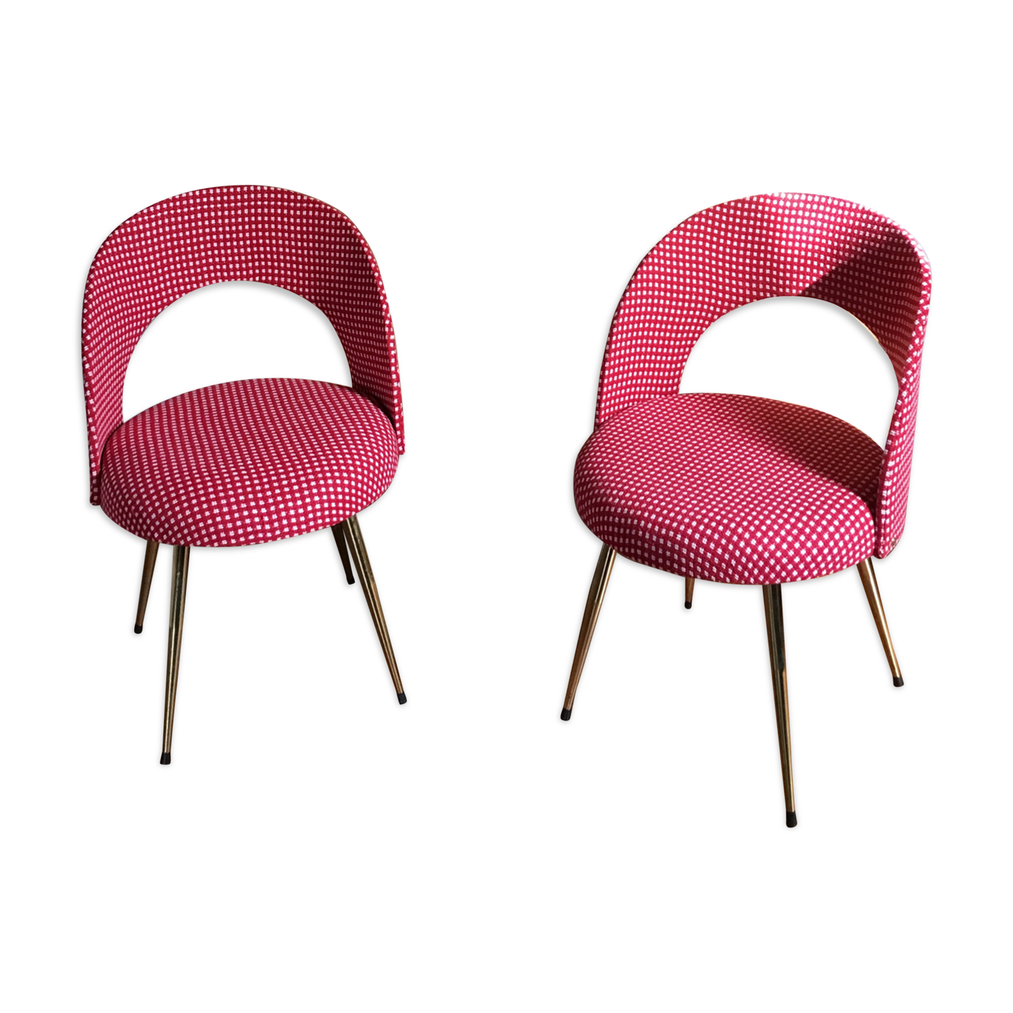 Pair of restored vintage chair