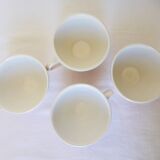 4 bowls of vintage French cider