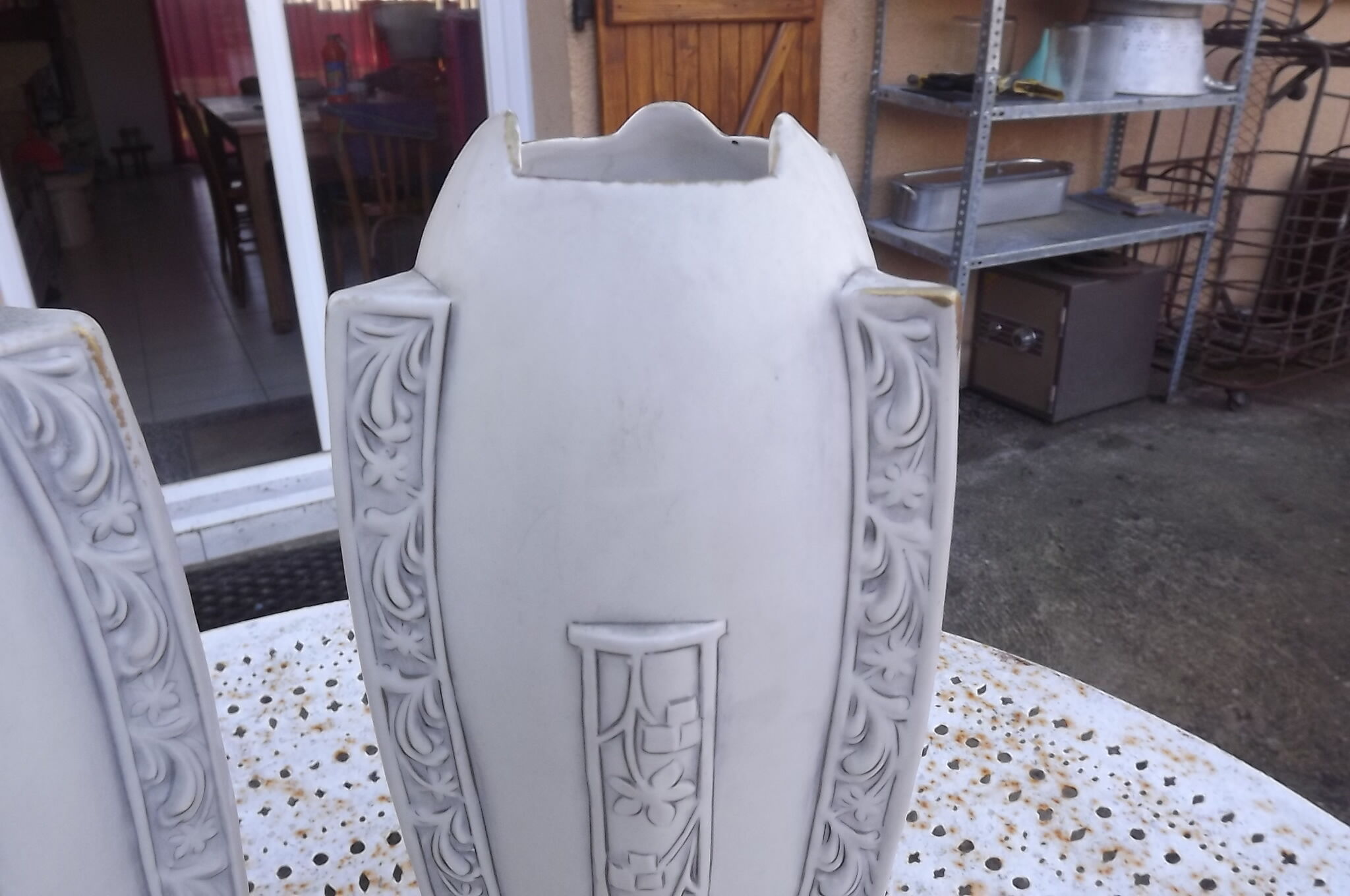 Paire de vases Art-deco Royal Dux
