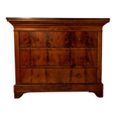 Commode Louis Philippe marbre noir