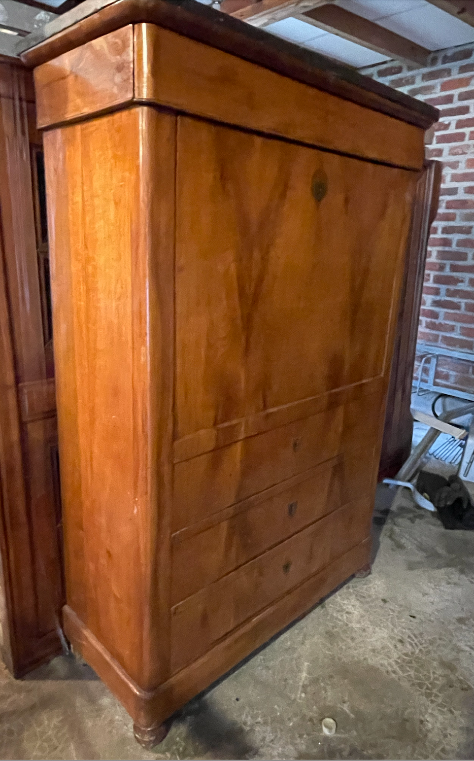 Secretary Louis Philippe mahogany