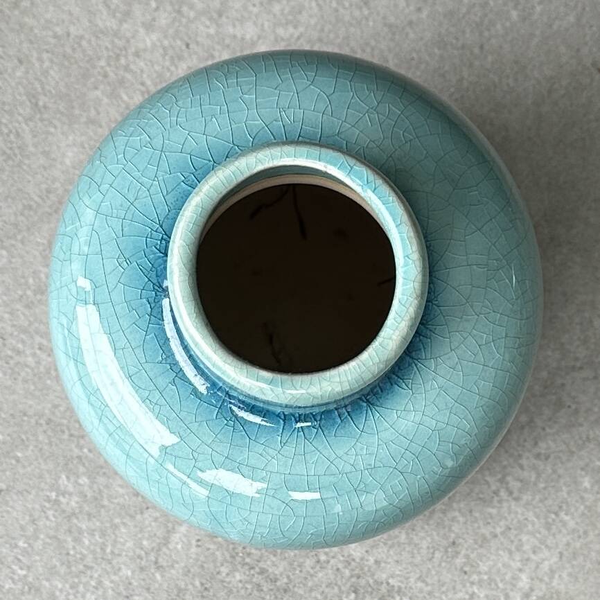 Ceramic Pot - Turquoise Blue - "The Sea"