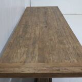 Table monastère en chêne massif 400 cm