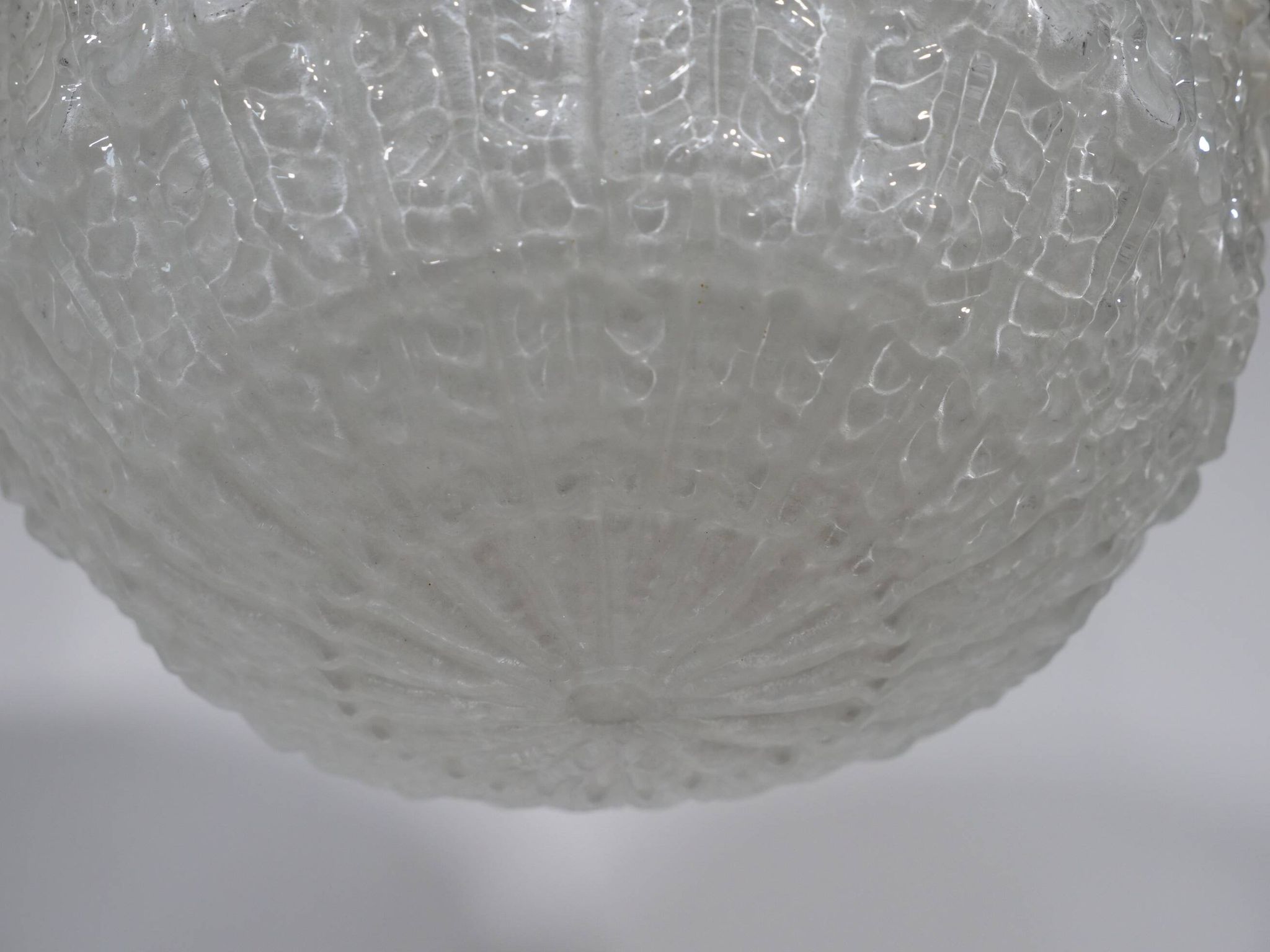 Design Globe Lamp 1960s 1970s  Glass