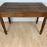Farmhouse table louis Philippe style desk in oak