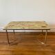 Table basse onyx & marbre