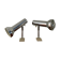 Pair of vintage wall lamps 60-70s