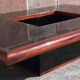 Signed coffee table (Jean Claude Mahey, 70s)