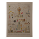Original lithograph of acrobats