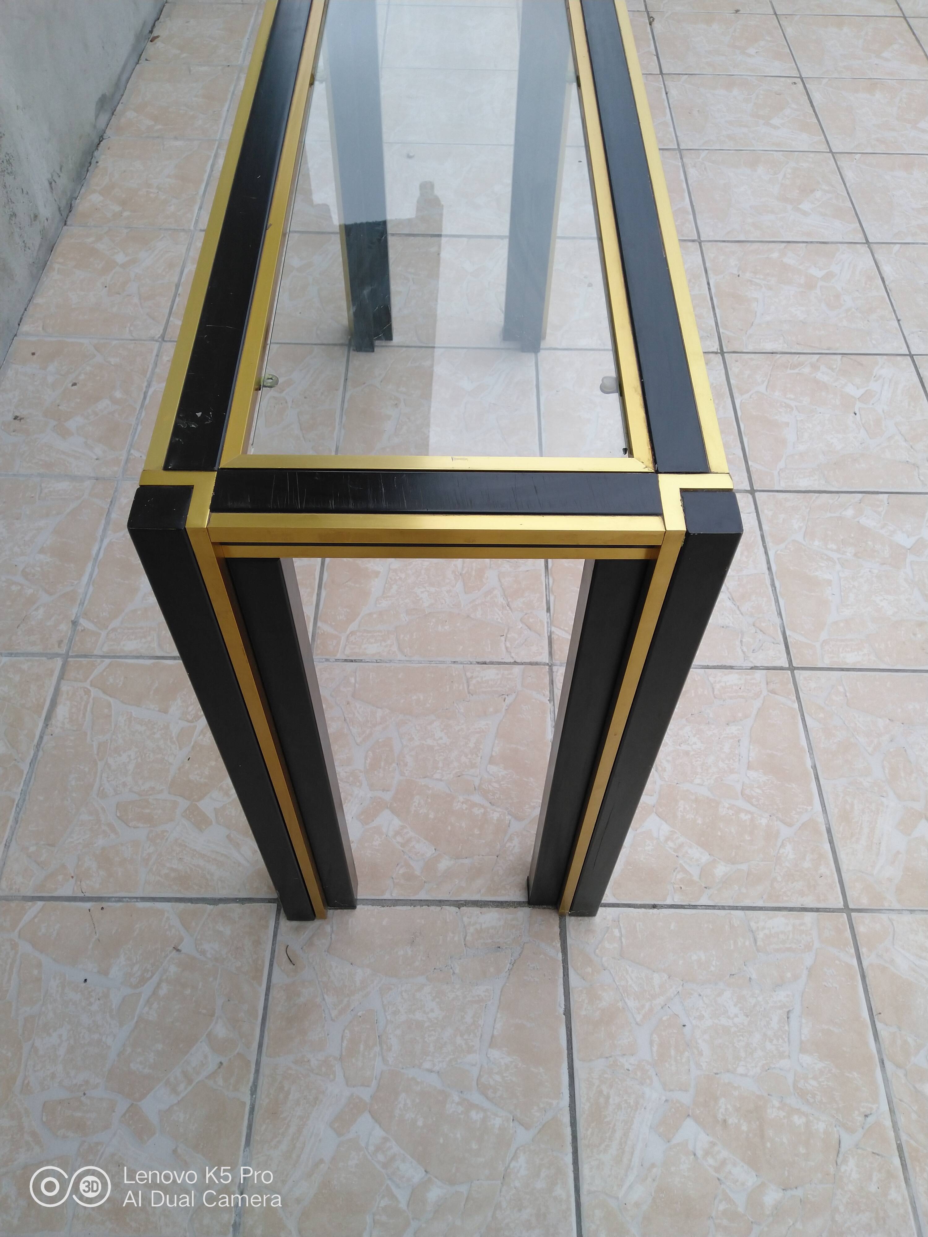 Brass console 1970