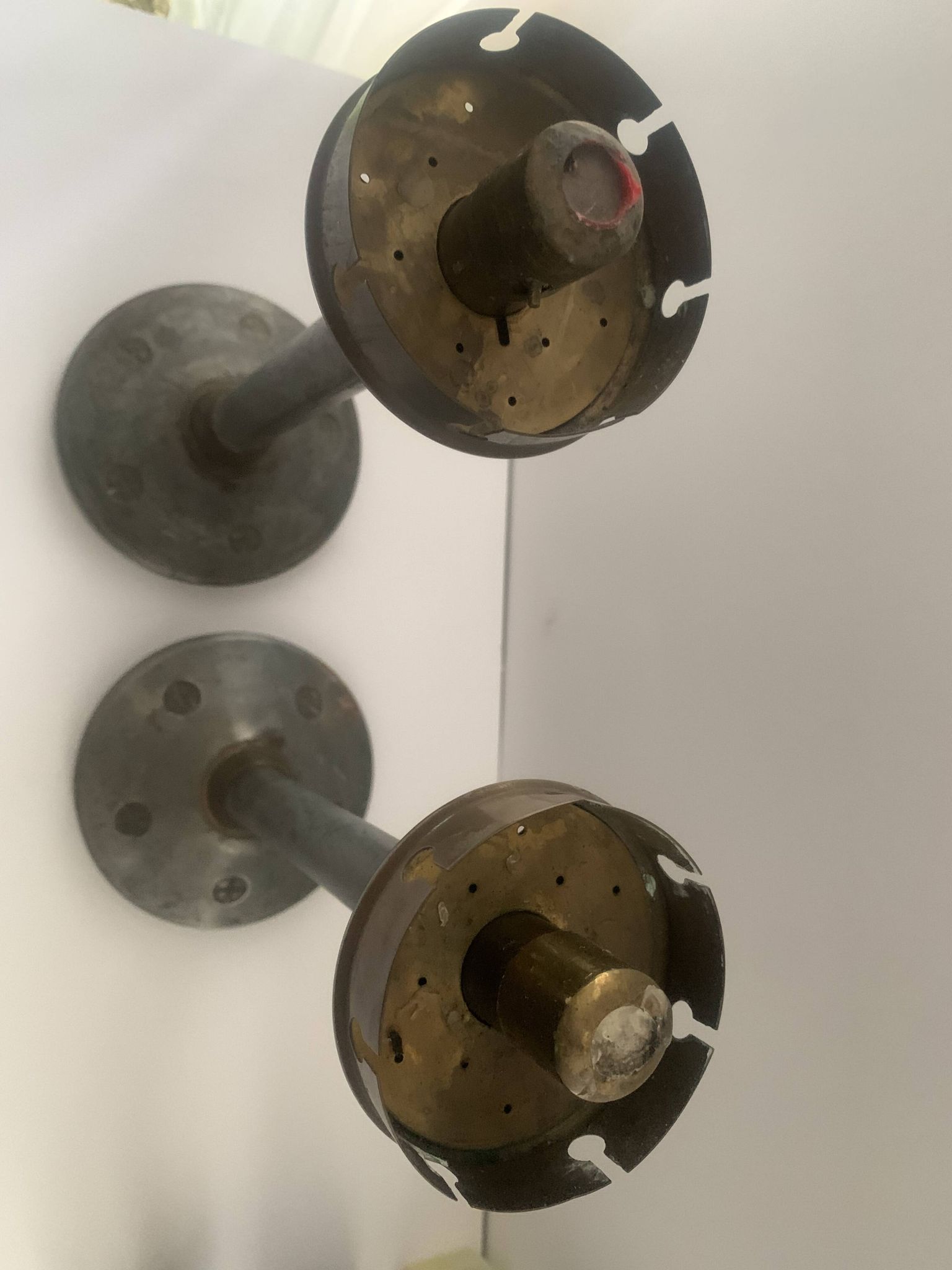 Bauhaus candle sticks holders Marianne Brandt Ruppel Ruppelwerke Ruppelwerk