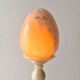 Rare mid-century floor lamp in alabaster
