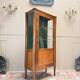 VITRINE EN PALISSANDRE DE STYLE LOUIS XVI XIX EME SIÈCLE  