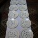 12 assiettes plates claudius / badonviller