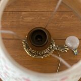 Vintage Brass Candle Bedside Lamp