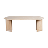 Coffee table Vintage Design Travertine – 134 cm