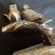 Book clamts in regulation and marble signed Balles art déco