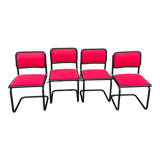 4 B34 chairs by Marcel Breuer