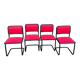 4 chaises B34 de Marcel Breuer