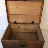 Old wooden box