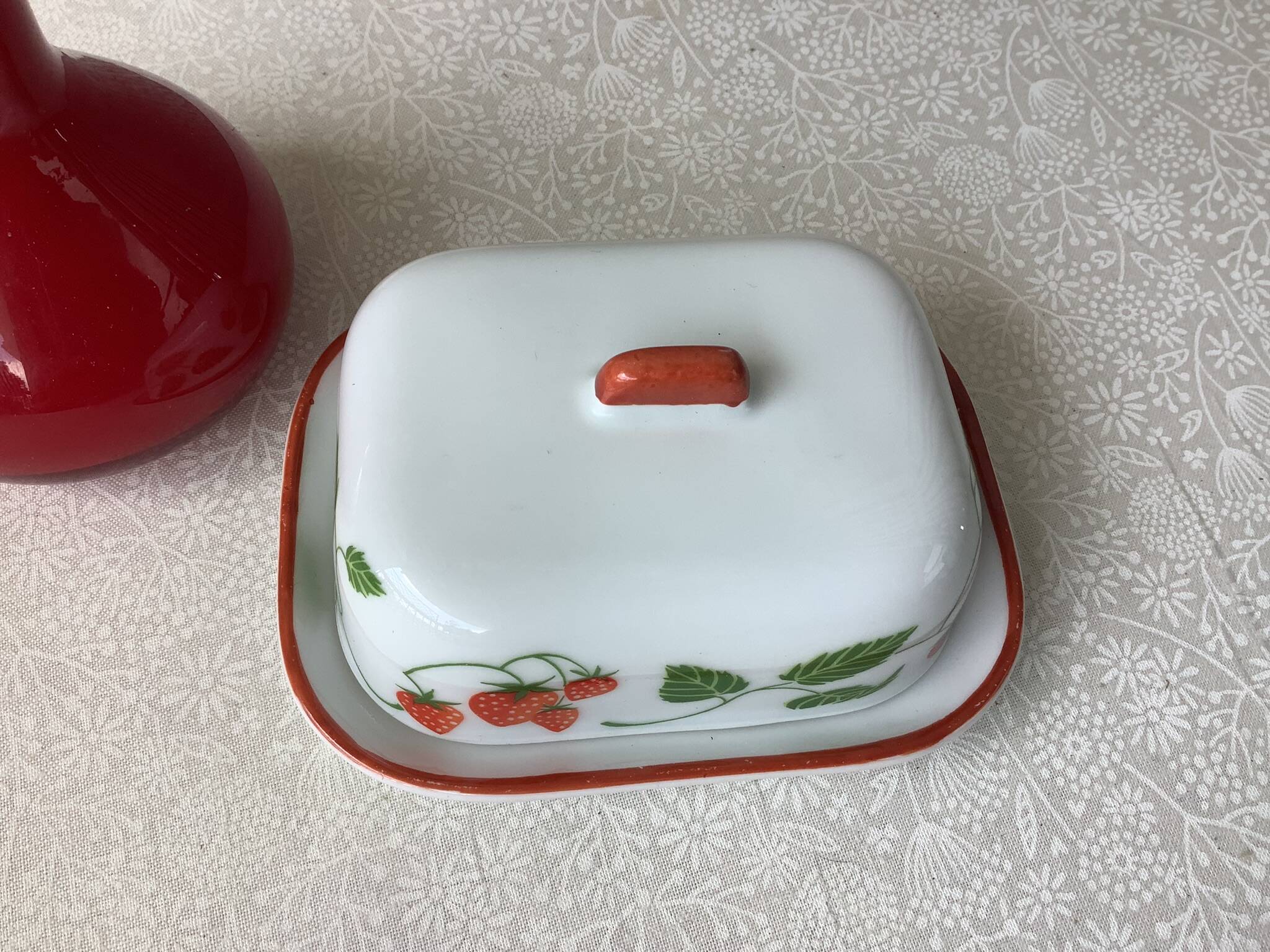 Beurrier Pillivuyt porcelaine individuel