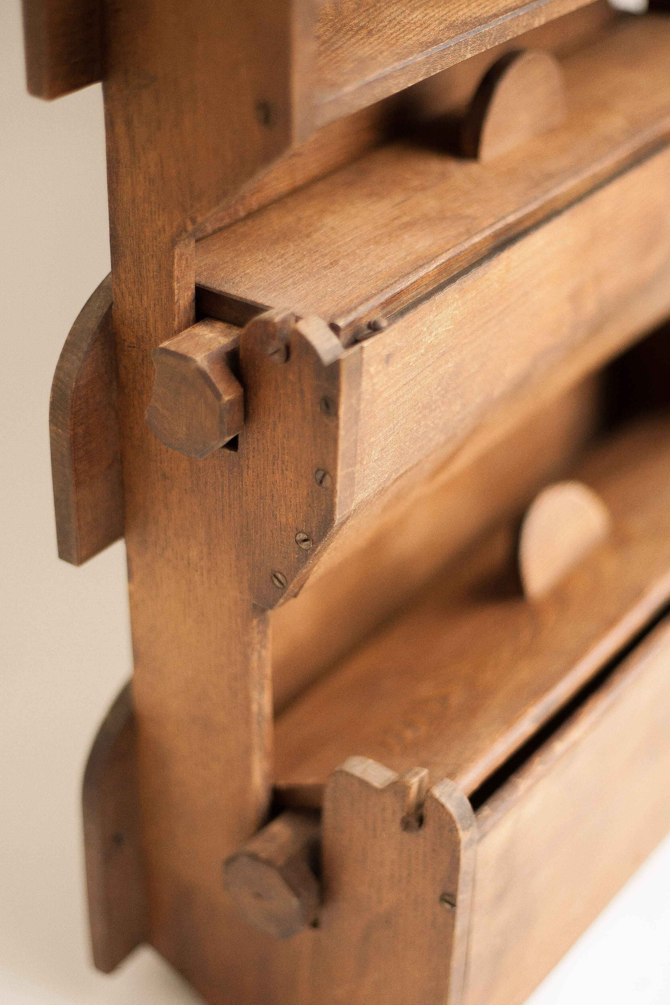 Vintage shelf in wood
