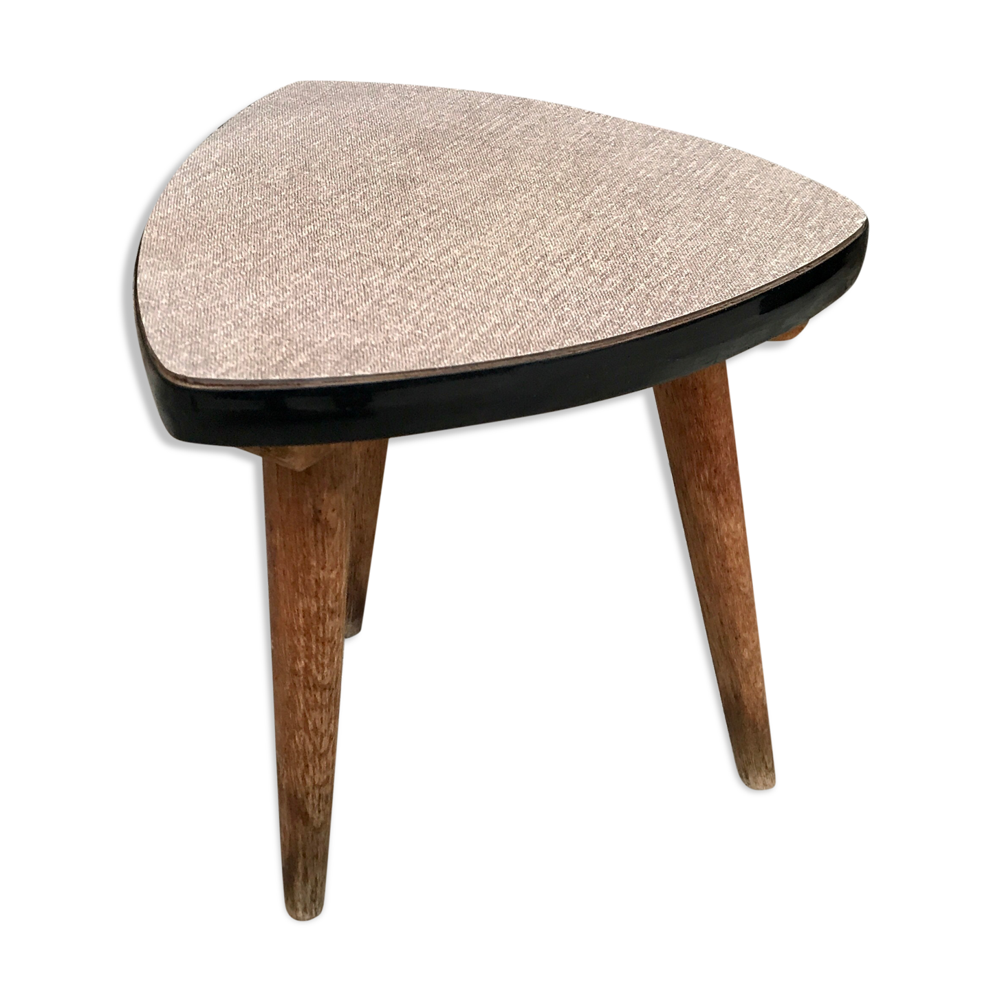 Triangular pedestal table 1950