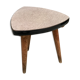 Triangular pedestal table 1950