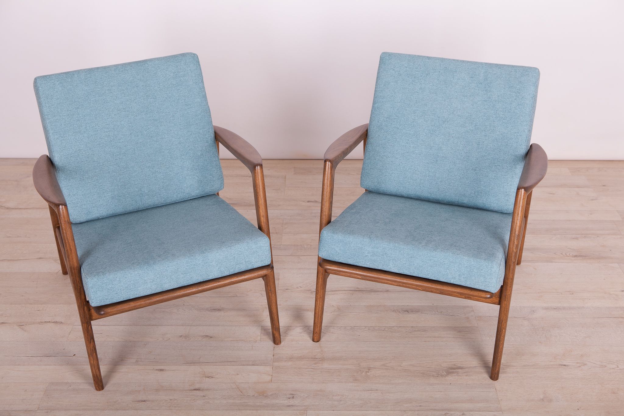 Armchairs 300-139 by Swarzędzka Factory, 1960s, Set of 2