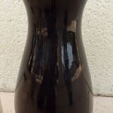 Navy blue and gold vase