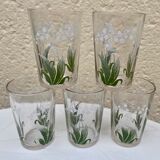 Glasses lucky vintage lily of the valley