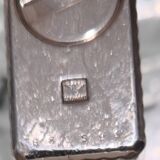 Vintage lighter S.T. Dupont Paris – Guilloché silver – 1980s/1990s