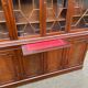 English display cabinet with 4 doors in mahogany, 1960.