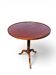 Guéridon en acajou estampillé Malfert – mobilier érotique – curiosité
